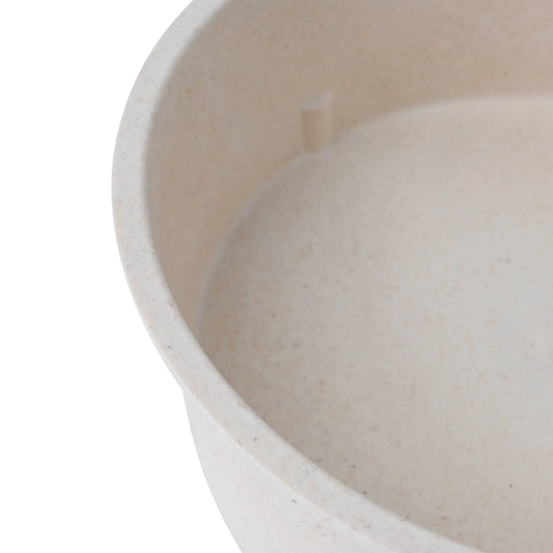 Mehrweg-Schalen "merways Bowl" 1.000 ml, Ø 185 mm, Cashew / creme-weiss