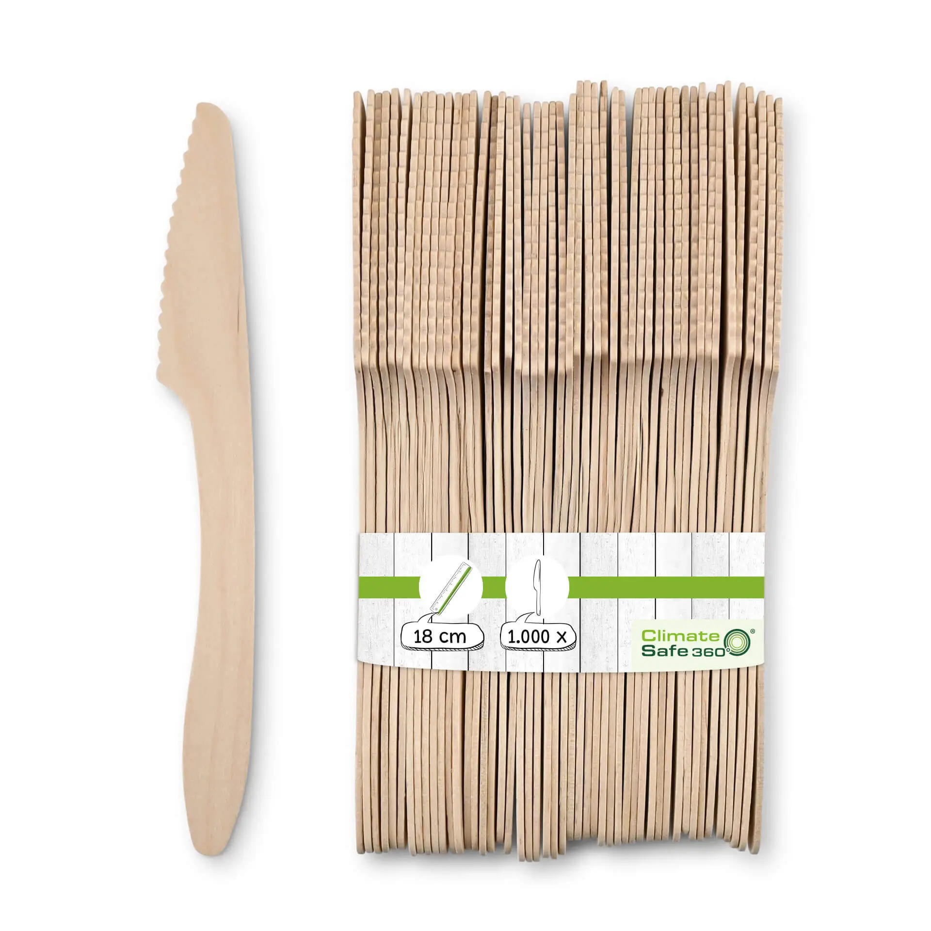 Holzmesser (Premium) 18 cm