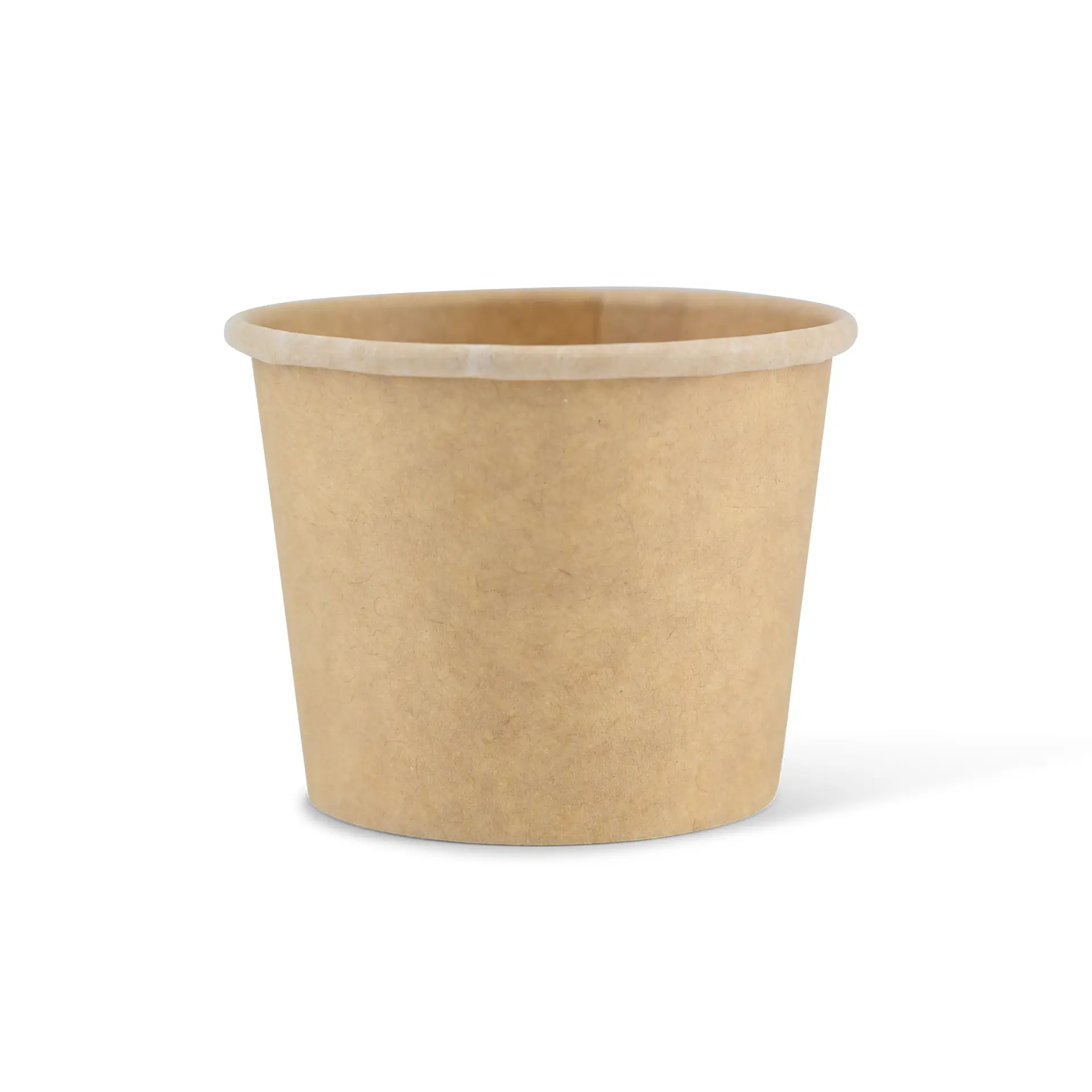 Petit pot en carton (revêtu de PE) 50 ml, Ø 62 mm, marron