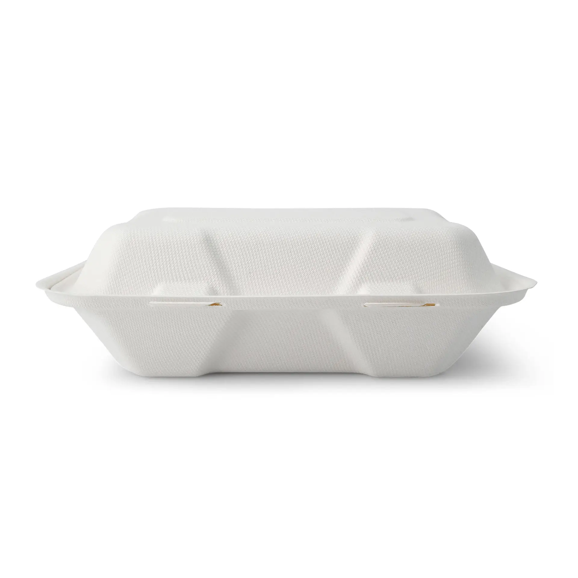 Take-away Boxen aus Zuckerrohr 23 x 15,5 x 7,5 cm, rechteckig