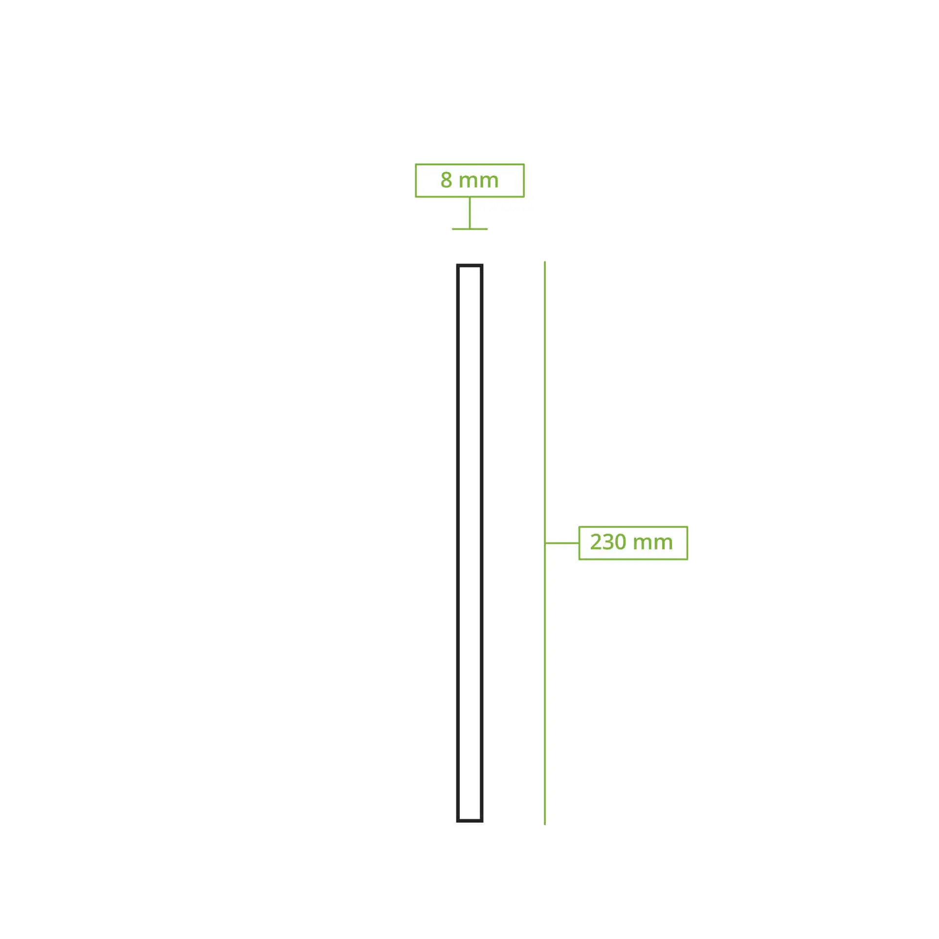 Papier-Jumbo-Trinkhalme 23 cm, Ø 0,8 cm, pastell gestreift