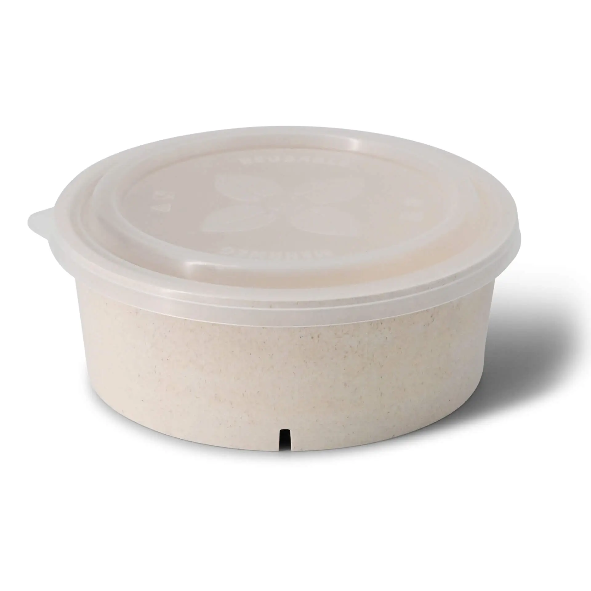 Bol réutilisable "merways Bowl" 1000 ml, Ø 185 mm, cajou / blanc crème