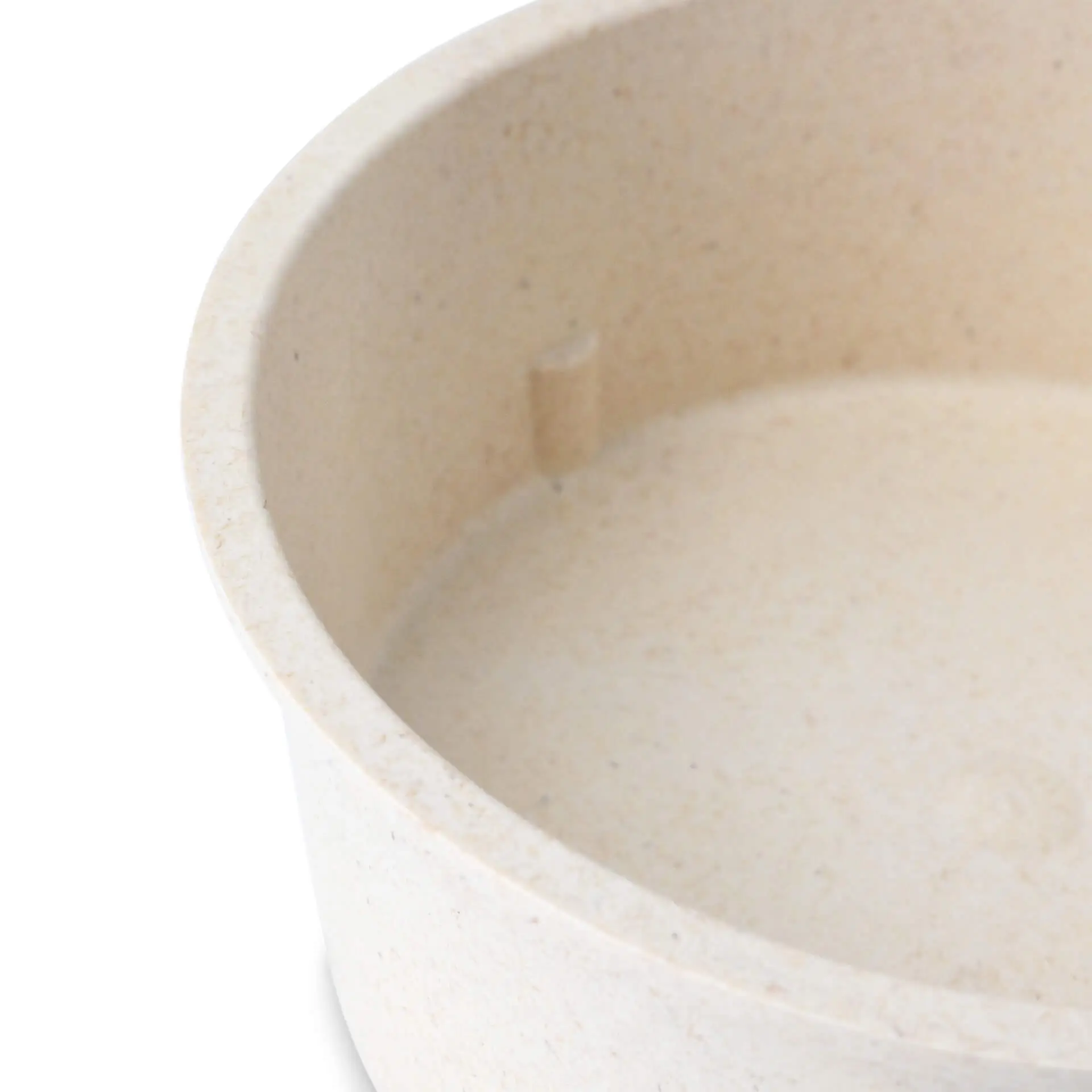 Mehrweg-Schalen "merways Bowl" 650 ml, Ø 150 mm, Cashew / creme-weiss