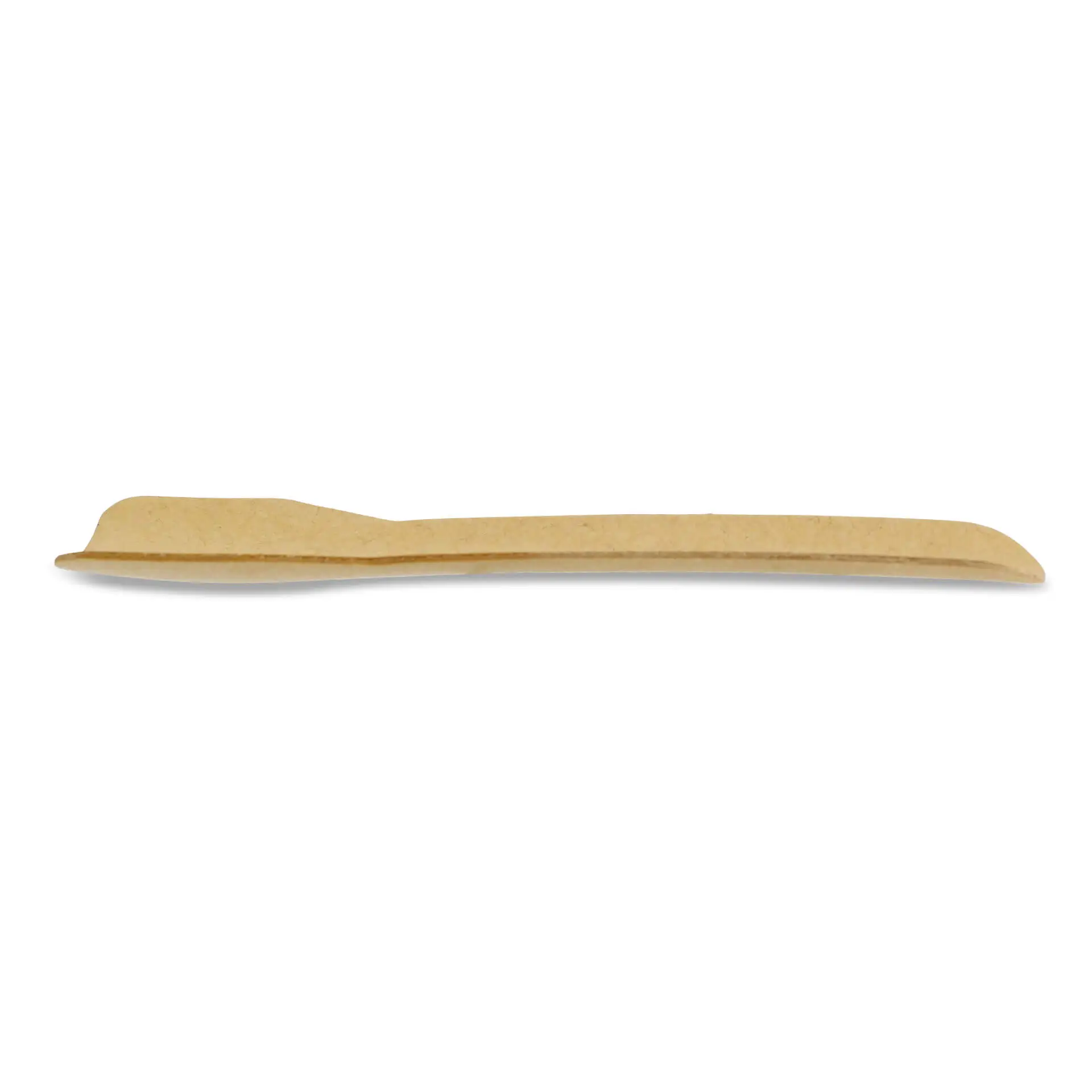 Spatule à glace en papier brun, 9,5 cm