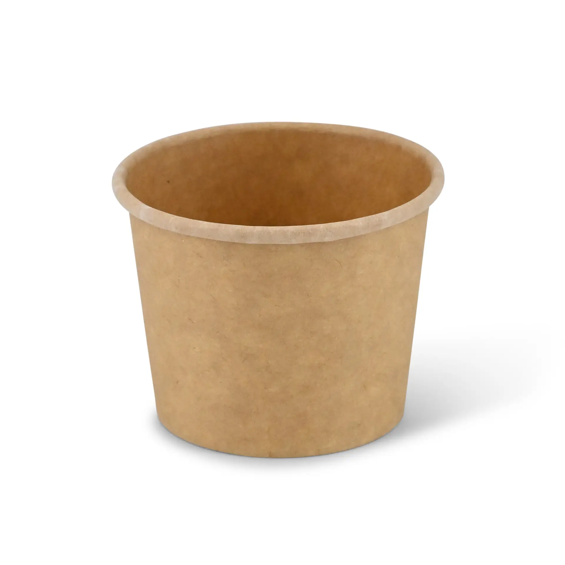 Petit pot en carton (revêtu de PE) 50 ml, Ø 62 mm, marron