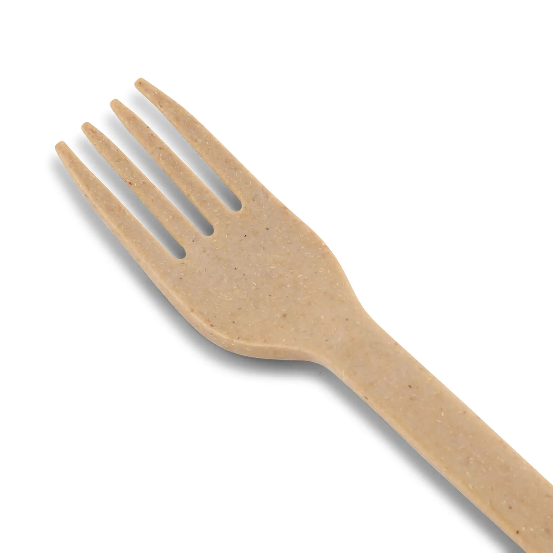 Fourchettes réutilisables "merways Cutlery" 18 cm, naturel