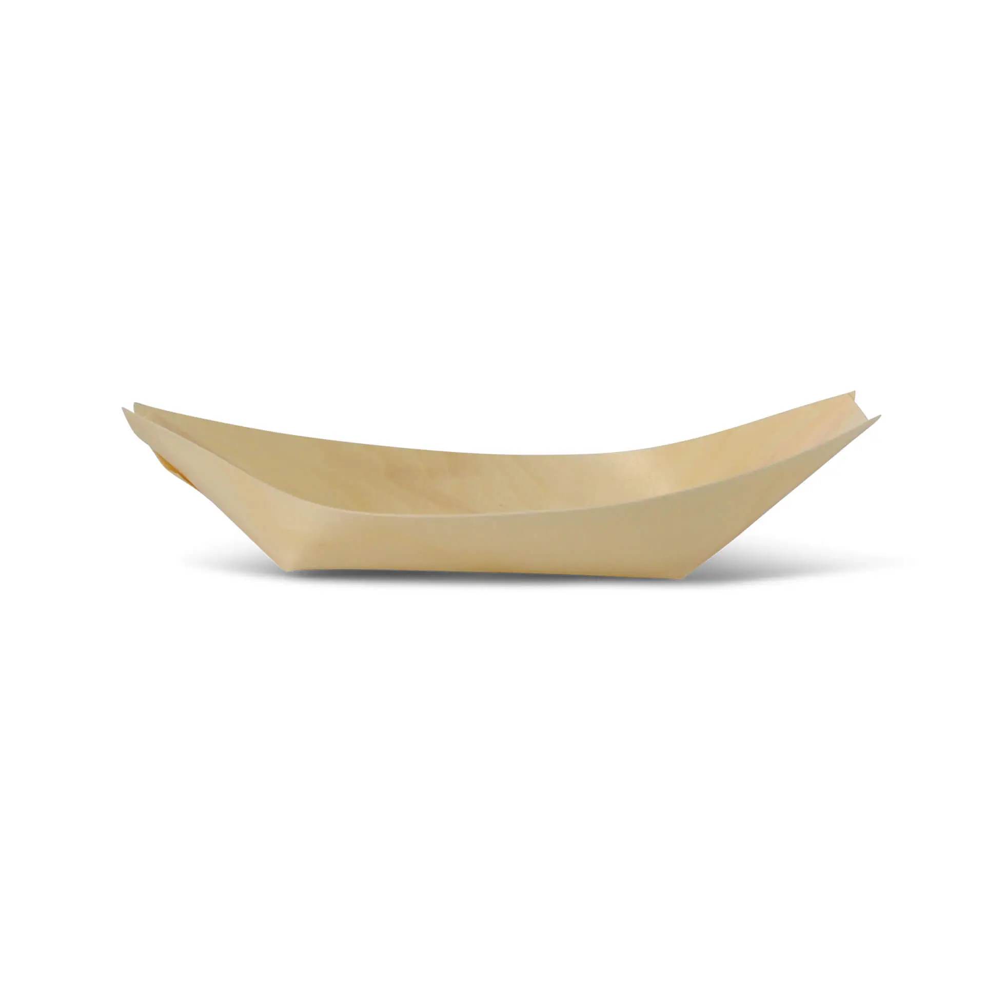 Barquette bateau en bois, 17 cm