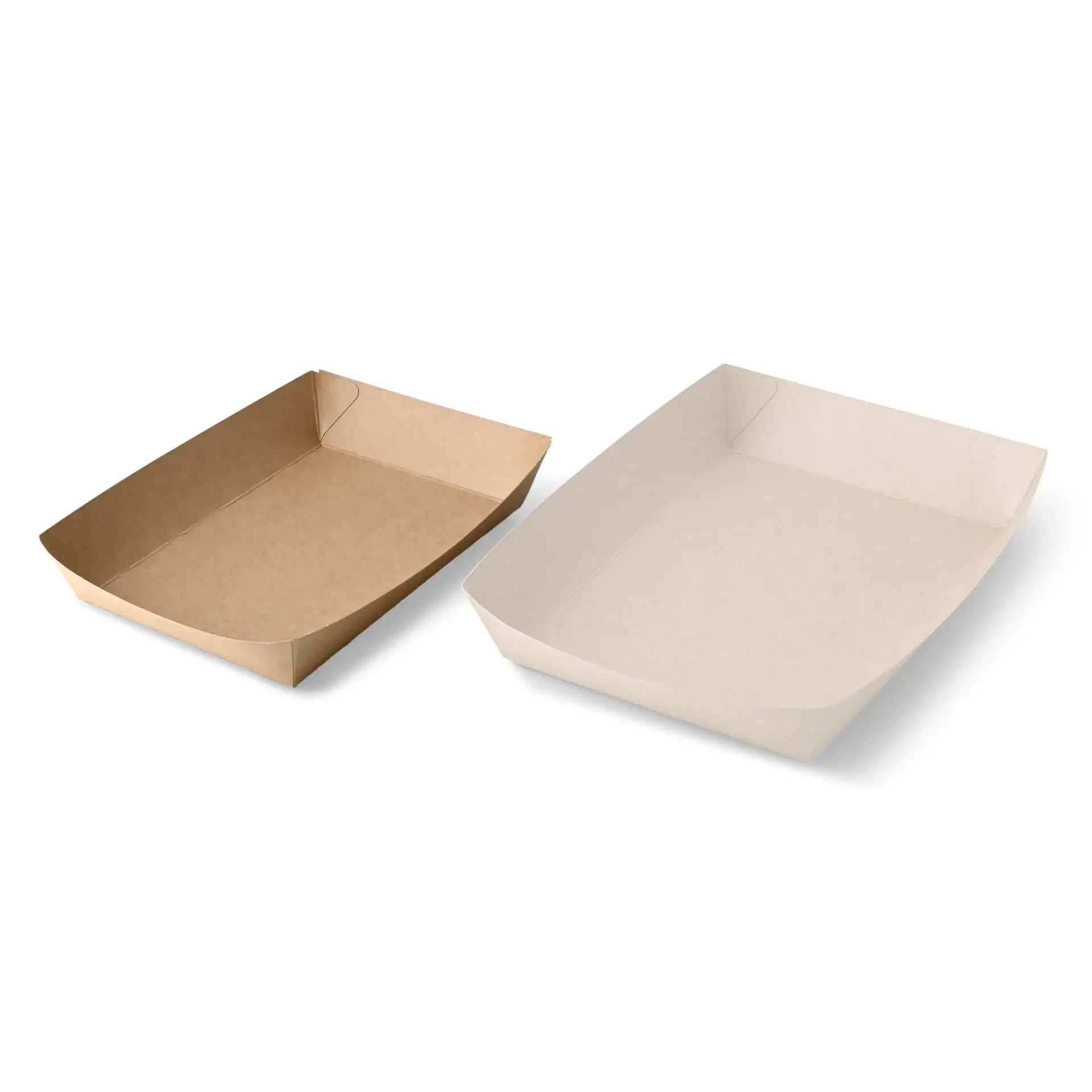 Barquette en carton kraft brun, 750ml