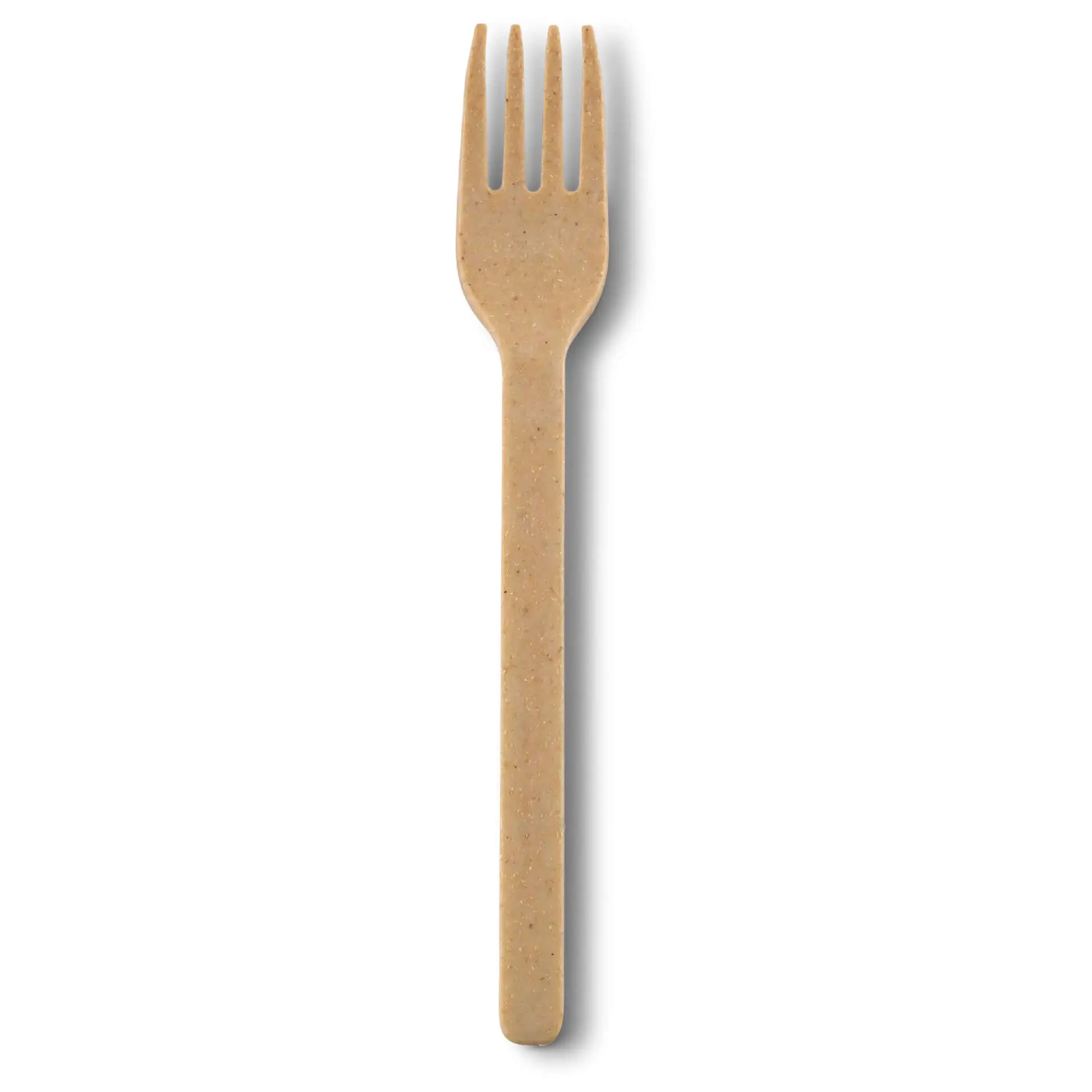 Fourchettes réutilisables "merways Cutlery" 18 cm, naturel