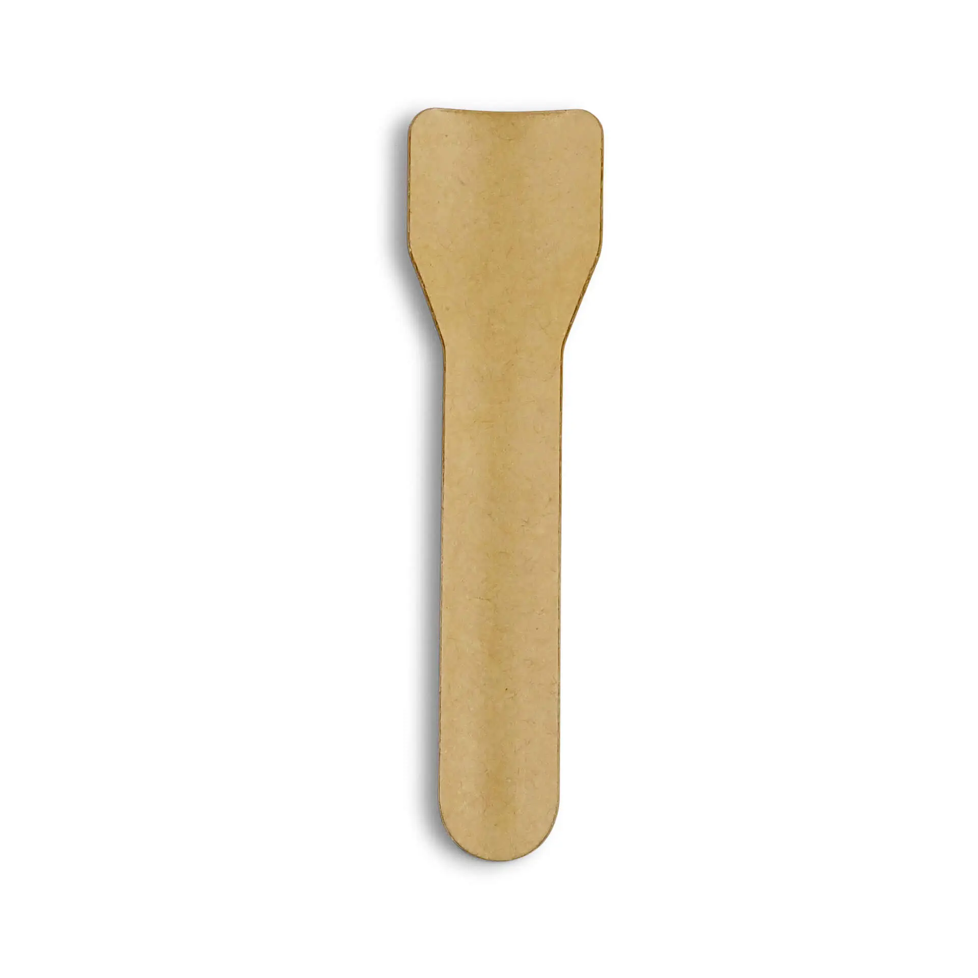 Spatule à glace en papier brun, 9,5 cm