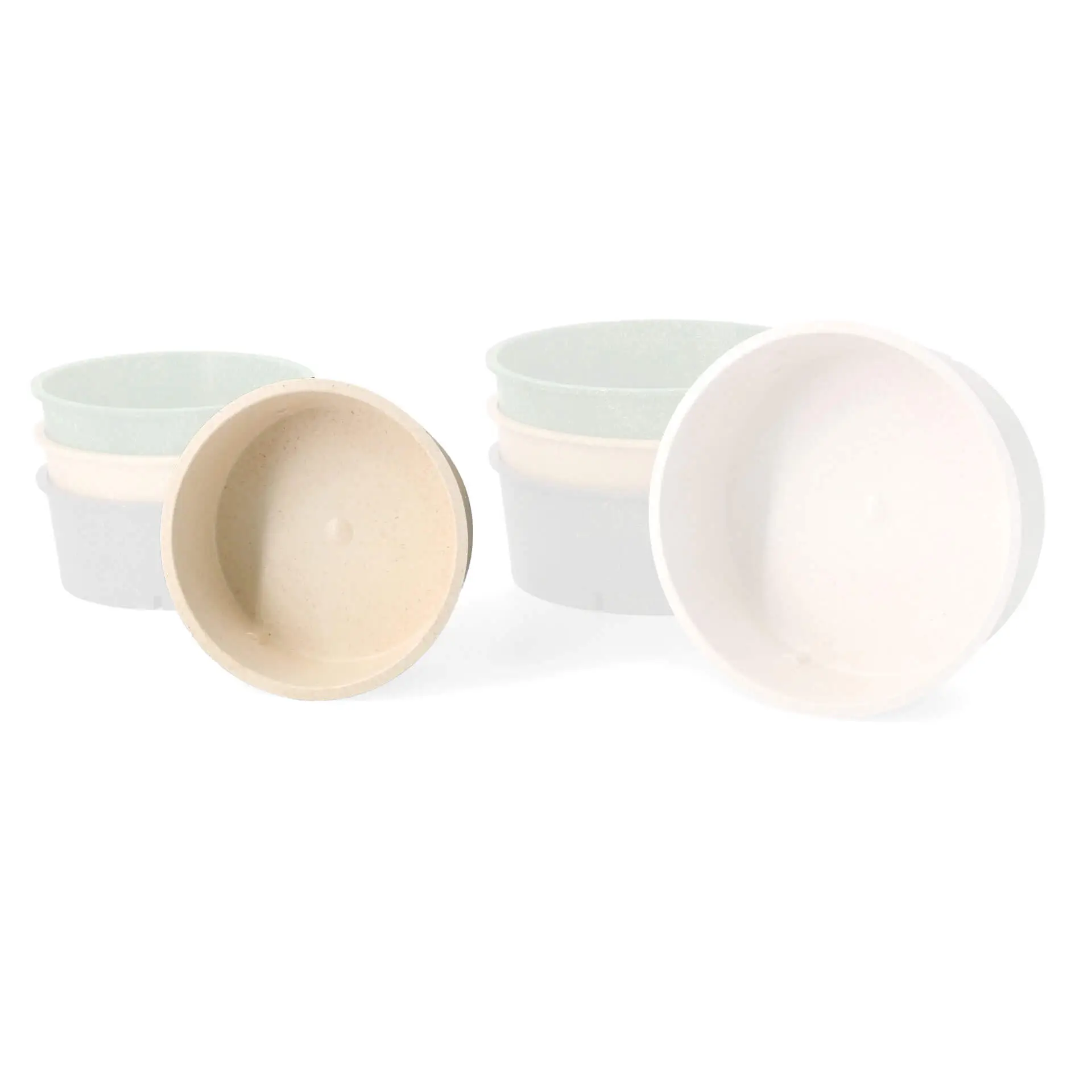 Bol réutilisable "merways Bowl" 650 ml, Ø 150 mm, cajou / blanc crème