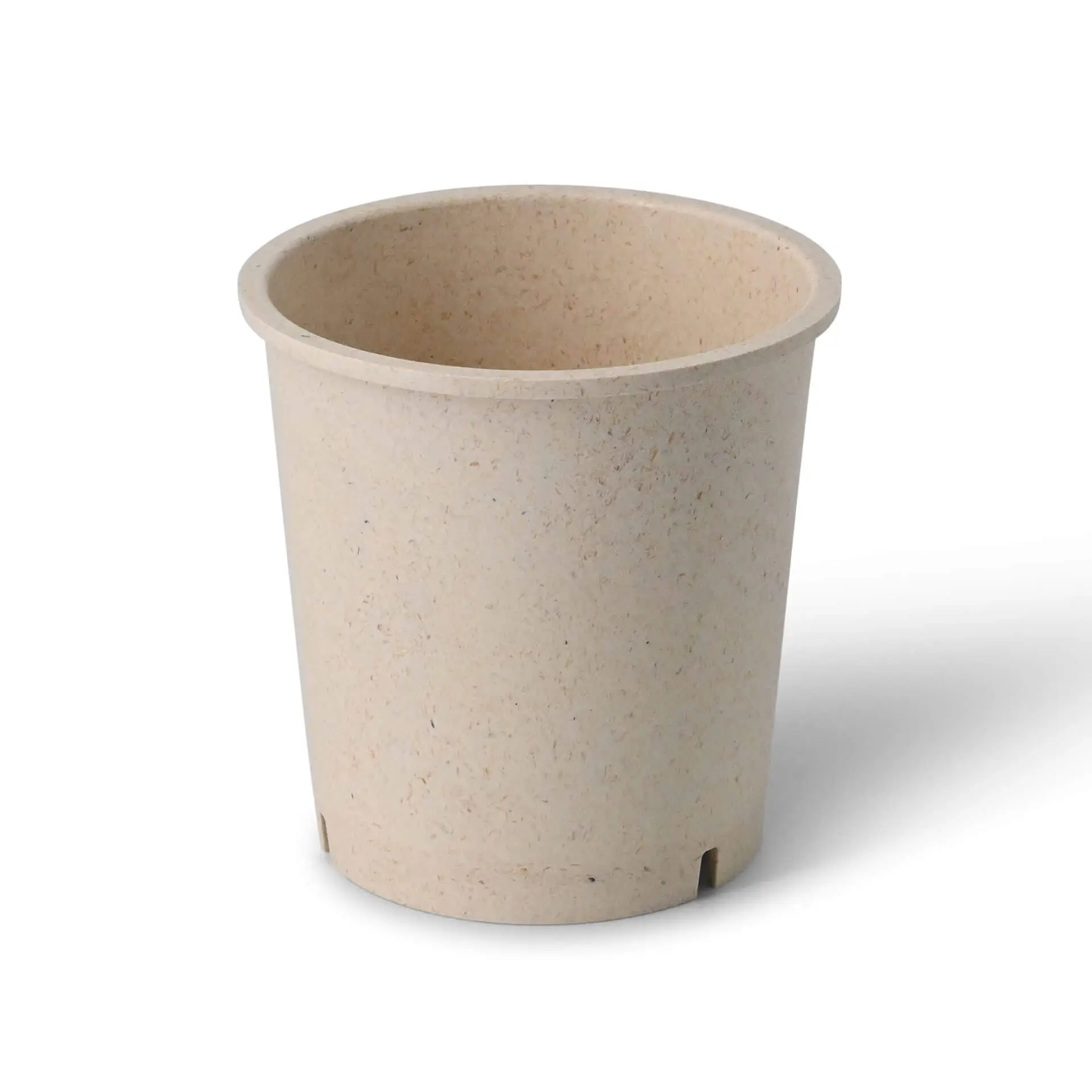 Mehrweg-Becher "merways Cup" 400 ml, Ø 95 mm, Cashew / creme-weiss